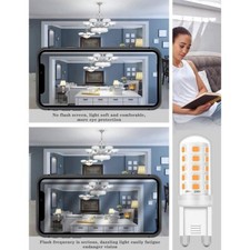 10X G9 LED Light Bulbs, 3W