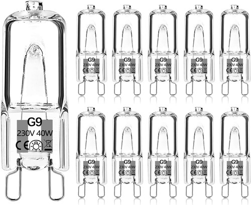 Pack halogen bulbs - halogen, 40w