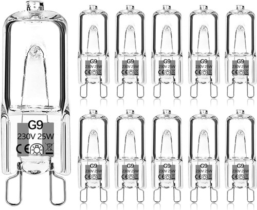 Pack halogen bulbs - pack, 25w