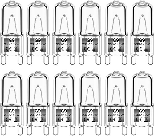 Pack halogen bulbs 42w - pack, g9