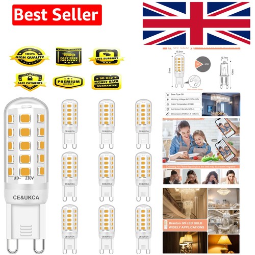Led bulb warm white - g9,