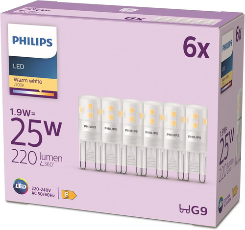 Led 25w 6ct - led, 6ct/6