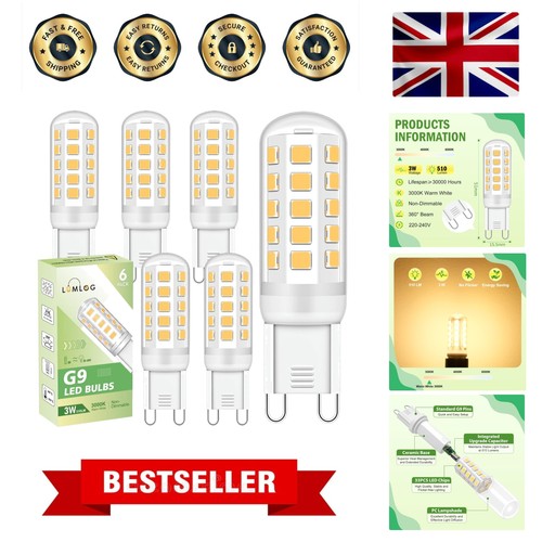 Flicker free led bulbs - g9,