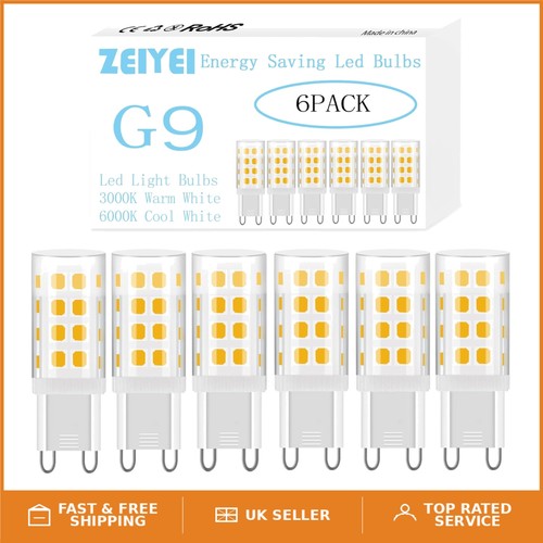 Pack led bulbs 5w - 6-pack, warm