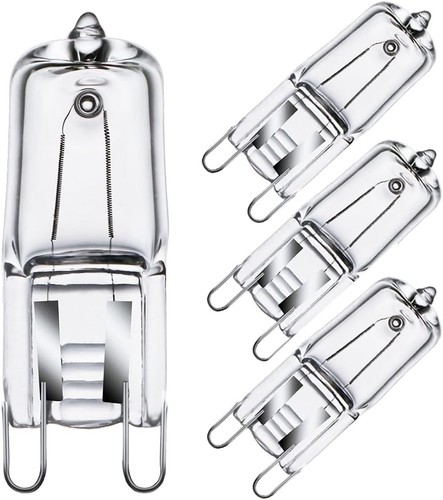 Pack halogen bulbs 28w - g9, 4
