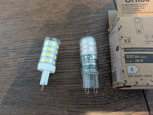 Led bulb 300lm 7w - g9, 1x