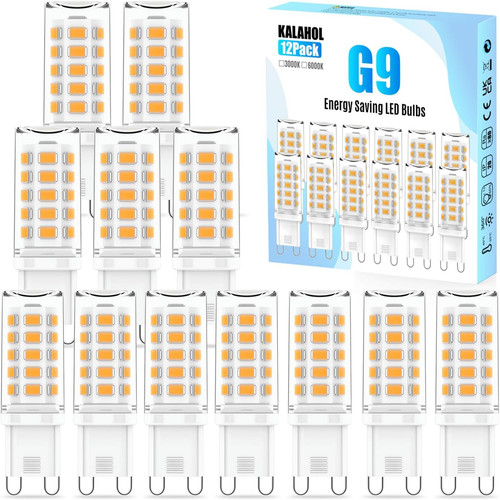 Pack led bulbs 4w 3000k - 12,