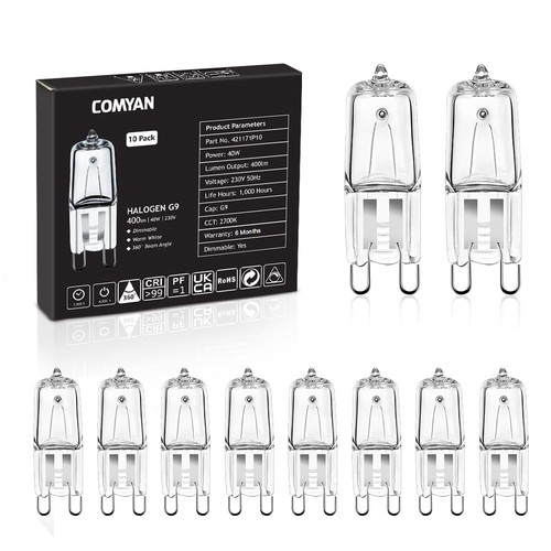 Halogen light bulbs 230v - halogen,