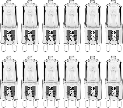 Pack halogen bulbs - g9,